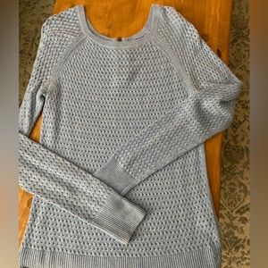 American Eagle Zippered Back Sweater— Large